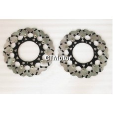 CTMotor Front Wheel Brake Disc Rotor For Yamaha YZFR1 YZF 1000 R1 04-06