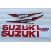 CTMotor High Quality Decal Stickers Set For 2011-2014 SUZUKI GSXR 600 750 K11 FAIRING DLJ