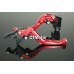 CTMotor 2005-2007 FOR KAWASAKI ZZR600 ZZR 600 RED LEVER 