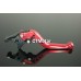 CTMotor 2000-2004 FOR KAWASAKI ZX6R ZX636R ZX6RR RED LEVER 