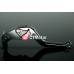 CTMotor 2000-2004 FOR KAWASAKI ZX6R ZX636R ZX6RR BLACK LEVER 