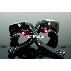 CTMotor 2006-2009 FOR KAWASAKI ZZR1400 ZX-14R ZX BLACK LEVER 