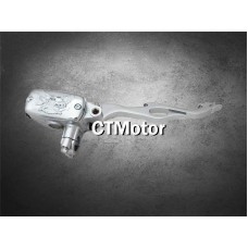 CTMotor Universal 7/8〃Chrome Motorcycle Handlebar Brake Master Cylinder Right